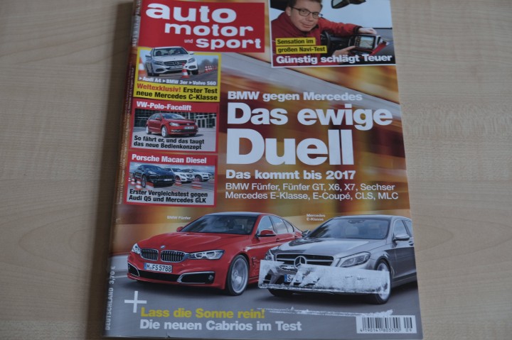Deckblatt Auto Motor und Sport (09/2014)
